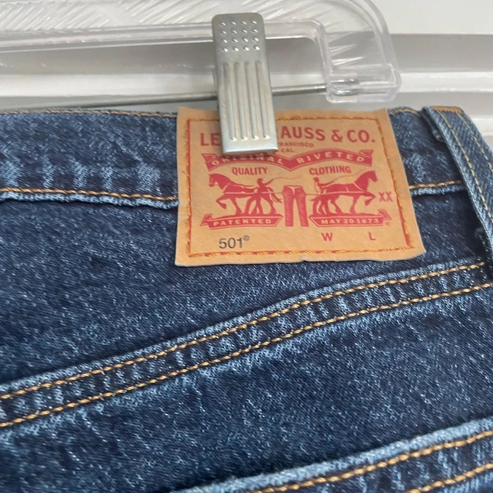 Levi’s 501 Crop Jeans Ss 30 - Picture 8 of 11